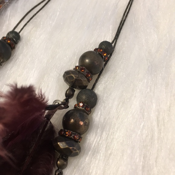 Feather earrings - Picture 2 of 2